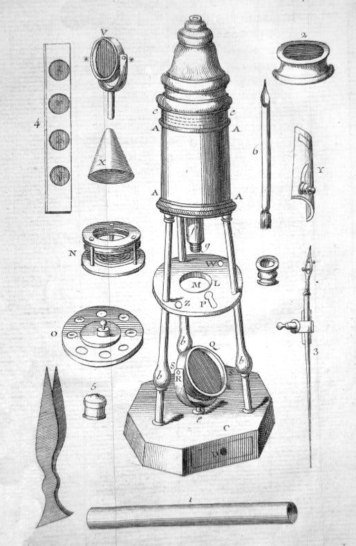 BAKER (Henry). | Le microscope à la portée de tout le monde.