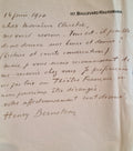 BERNSTEIN (Henry). | Deux lettres autographes signées adressées à Jules Claretie.