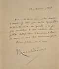 PREVOST (Marcel). | Deux lettres autographes signées adressées à Jules Claretie.
