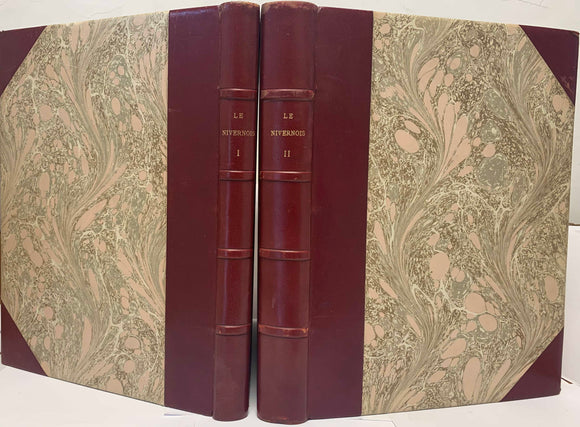 MORELLET (Napoléon-Joseph), BARAT (Jean-Claude), BUSSIERE (Edmond). | Le Nivernois : album historique et pittoresque.