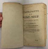 PANARD (Charles-François) | L'impromptu du Pont-Neuf. Pièce d'un acte faite par Monsieur P** pour la naissance de Monseigneur le Dauphin.