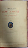 SCARRON | Lettres en vers sur les mariages de Mlle de Rohan avec M. de Chabot, de Mlle de Rambouillet avec M. de Montausier, et de Mlle de Brissac avec Sabatier. 1645.