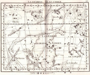 FLAMSTEED (John), FORTIN (J.). | Atlas céleste de Flamsteed, publié en 1776, par J. Fortin...
