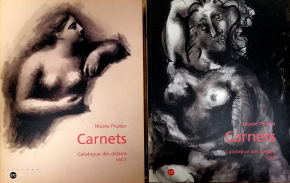 PICASSO LEAL (Brigitte). | Musée Picasso : Carnets. Catalogue des dessins, vol. 1 et 2.