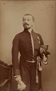 LOTI (Pierre). | Portrait photographique de l'écrivain en habit d'académicien.
